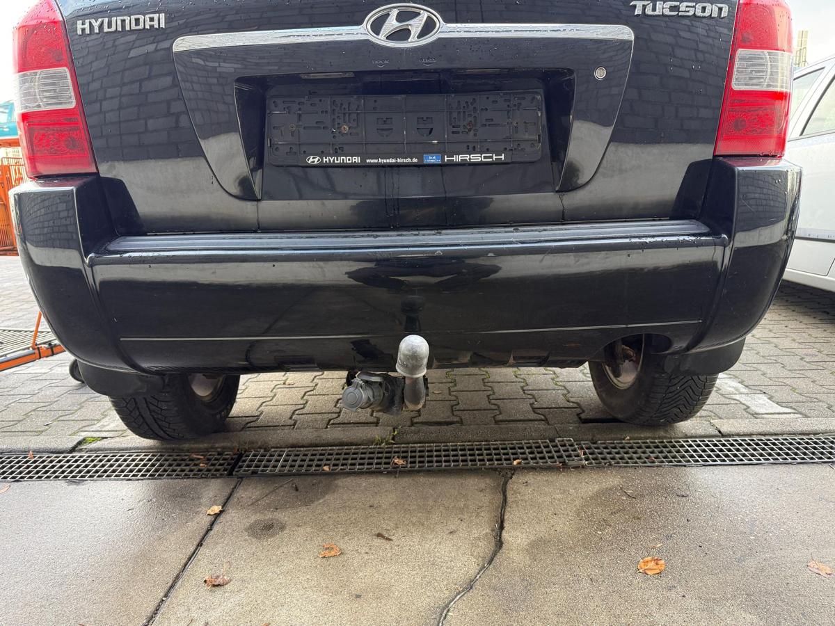 Hyundai Tucson JM original Sto&szlig;stange Sto&szlig;f&auml;nger hinten EB Ebony Black BJ06